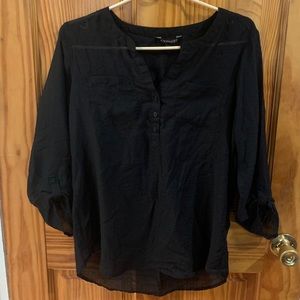 Express black v kneck small ❤️